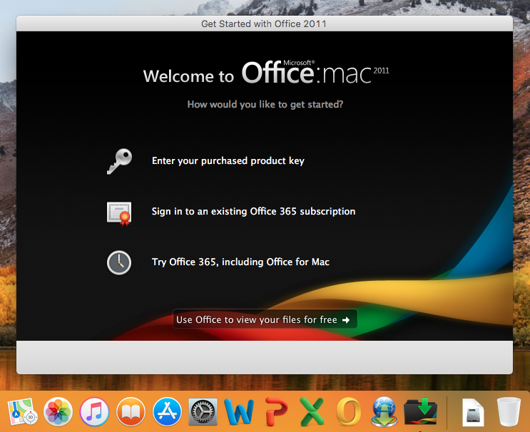 Office 2016 For Mac Not Optimized For High Sierra